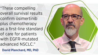 Final FLAURA2 OS Data Show Osimertinib Plus Chemo Offers Benefit Compared with Monotherapy