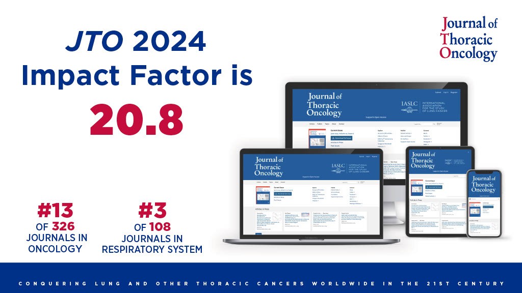 JTO Impact Factor 2024 JTO Impact Factor 2024