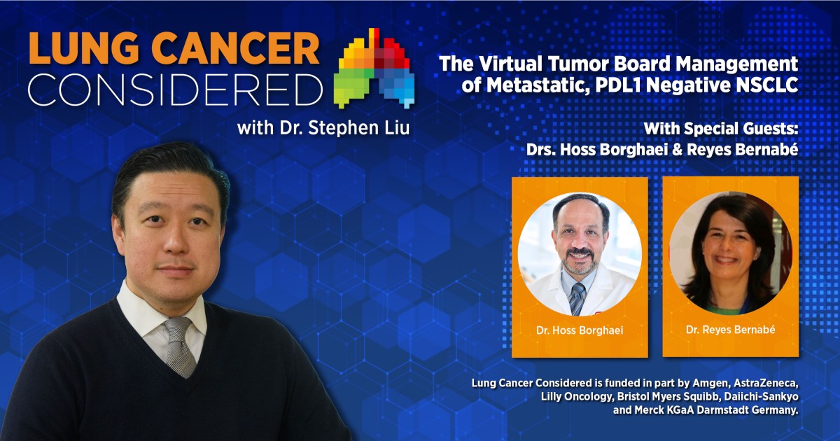 Virtual Tumor Board: Advanced PD-L1 Negative NSCLC | IASLC